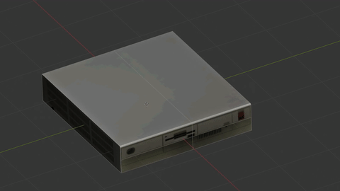 Raw model with texture, no shader applied